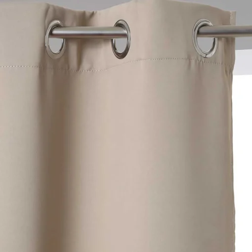 Cortina opaca bege 140x260cm