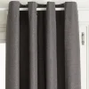 Cortina opaca cinza escuro 140x260cm