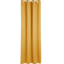 Cortina opaca ocre 140x260cm