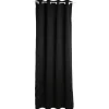 Cortina opaca preta 140x260cm