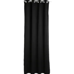Cortina opaca preta 140x260cm