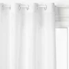 Cortina organza branca 140x240cm