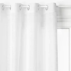 Cortina organza branca 140x240cm
