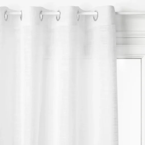 Cortina organza branca 140x240cm