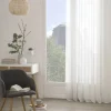Cortina organza branca 140x240cm