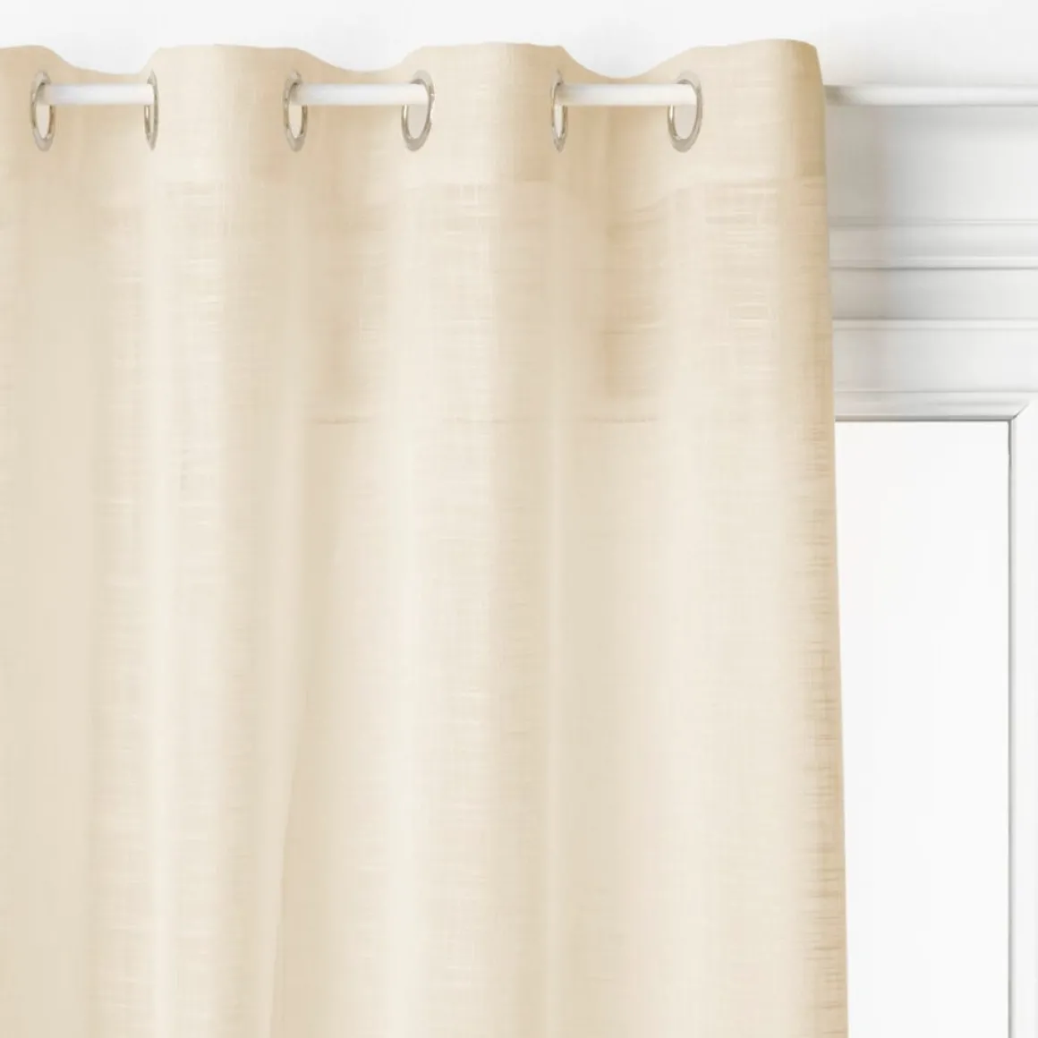 Cortina organza linho 140x240cm