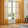 Cortina organza ocre 140x240cm