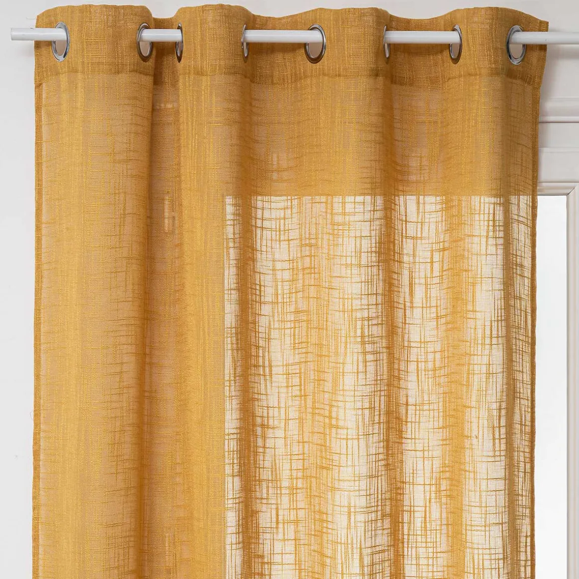 Cortina organza ocre 140x240cm