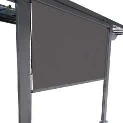 Cortina para pérgola ENOLIE cinza escuro 9,7cm