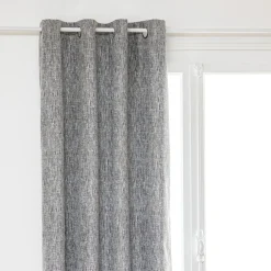 Cortina PIO opaca cinza 140x260cm