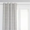 Cortina THE FLORAL cinza opaca 140x260cm