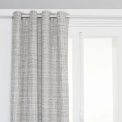 Cortina THE FLORAL cinza opaca 140x260cm