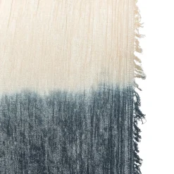 Cortina tie dye com franjas 140x260cm