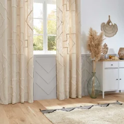 Cortina TUFT INCA marfim 130x260cm