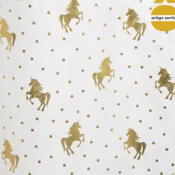 Cortina unicórnio 140x250cm