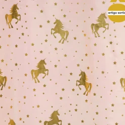 Cortina unicórnio 140x250cm