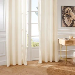 Cortina WINTER LIGHT gaze marfim 130x260cm