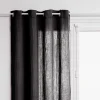Cortina WINTER LIGHT gaze cinza escuro 130x260cm
