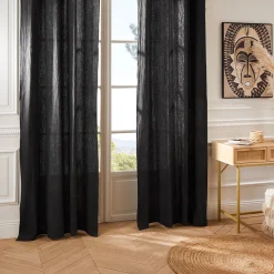 Cortina WINTER LIGHT gaze cinza escuro 130x260cm