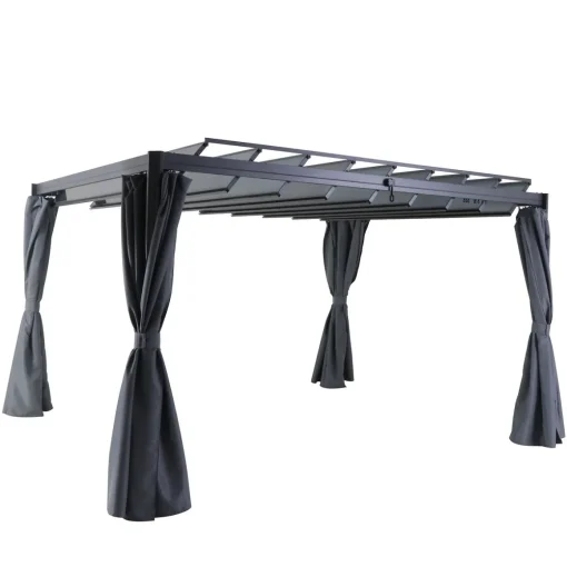 Cortinas para pérgola BELIZE LATTES