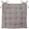 Coxim cinza em algodão 38x38cm