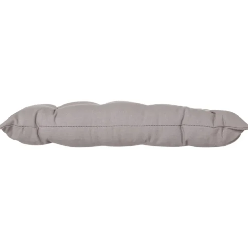Coxim cinza em algodão 38x38cm