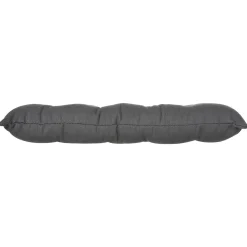 Coxim cinza escuro em algodão 38x38cm