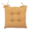 Coxim CLEM castanho claro 40x40cm