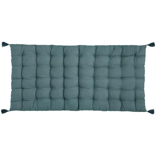 Coxim de chão OTTO azul petróleo 60x120cm