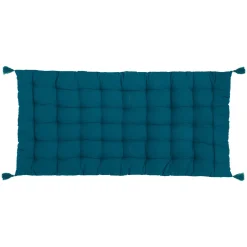 Coxim de chão OTTO azul petróleo 60x120cm