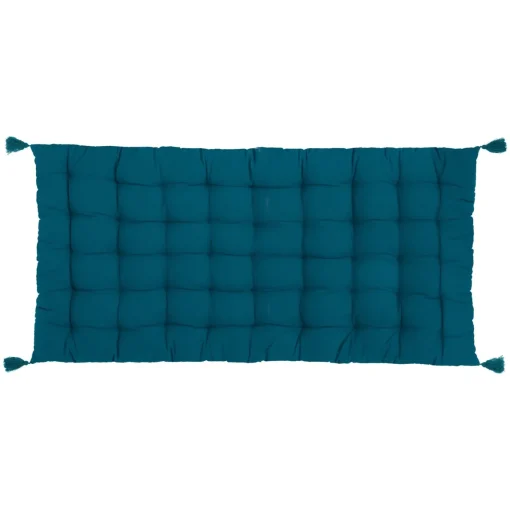 Coxim de chão OTTO azul petróleo 60x120cm