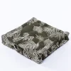 Coxim de chão TROPICAL PANAMA verde escuro 40x40cm