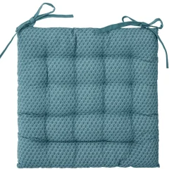 Coxim OTTO azul petróleo 38x38cm