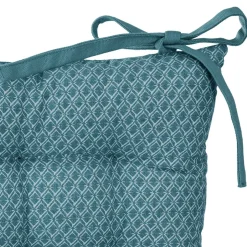 Coxim OTTO azul petróleo 38x38cm