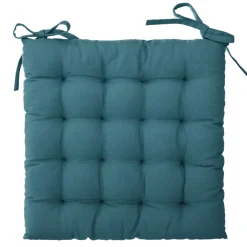 Coxim OTTO azul petróleo 38x38cm