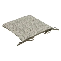 Coxim OTTO verde caqui 38x38cm