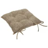 Coxim para cadeira AUTOMNE bouclette taupe 38x38cm