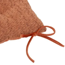 Coxim para cadeira AUTOMNE bouclette terracota 38x38cm