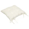 Coxim para cadeira AUTOMNE BOUCLETTE marfim 38x38cm