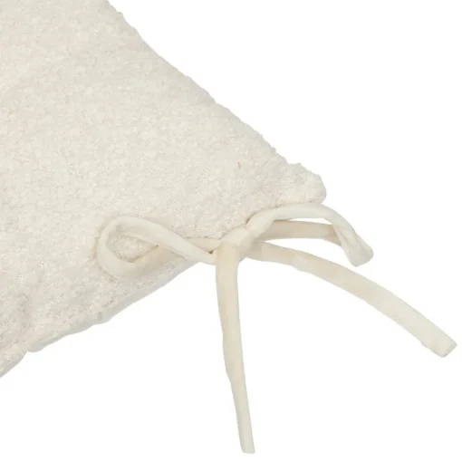 Coxim para cadeira AUTOMNE BOUCLETTE marfim 38x38cm
