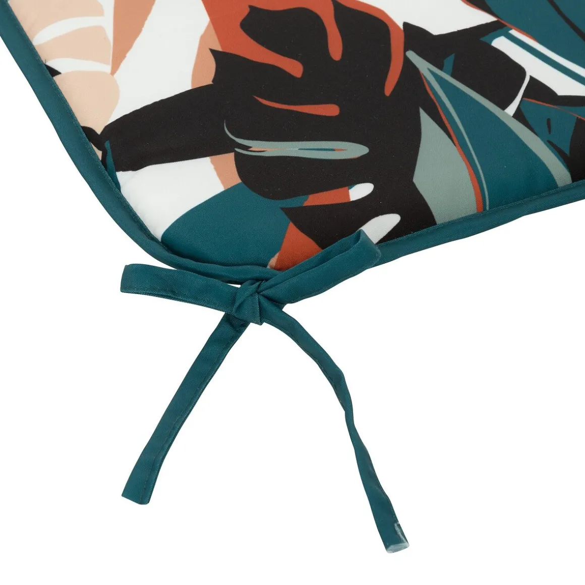 Coxim Para Cadeira Decoração Folhas 38x38cm