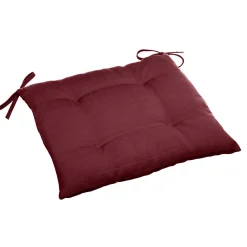 Coxim para cadeira exterior KORAI 4 pontos bordeaux