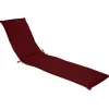 Coxim para espreguiçadeira KORAI bordeaux 40x40cm