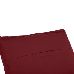 Coxim para espreguiçadeira KORAI bordeaux 40x40cm