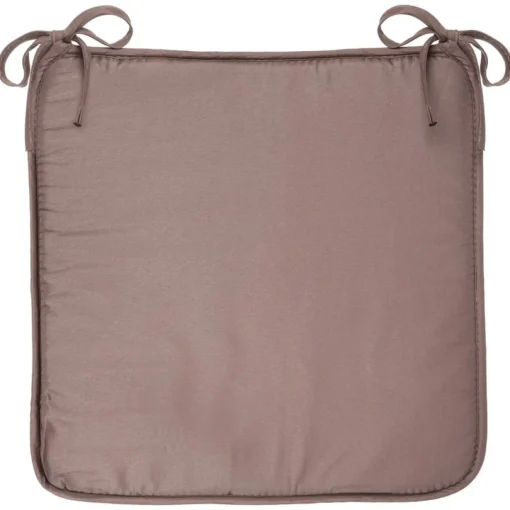 Coxim taupe para cadeira