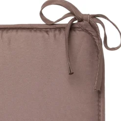 Coxim taupe para cadeira