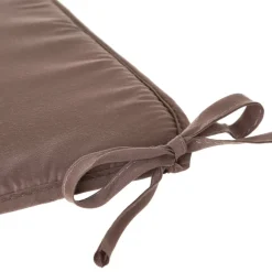 Coxim taupe para cadeira