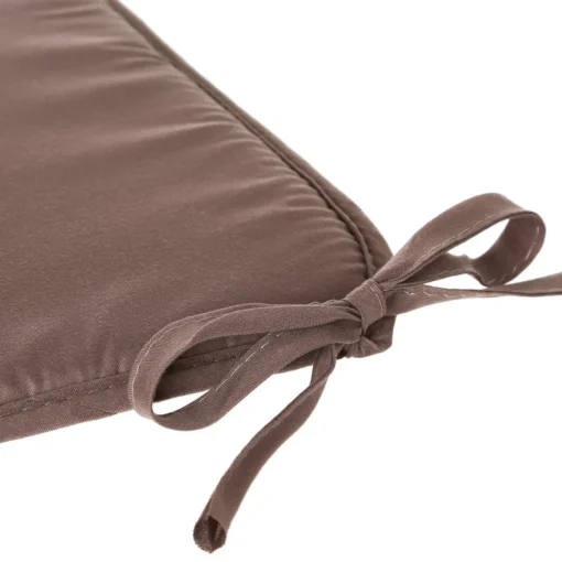 Coxim taupe para cadeira
