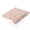 Coxim THE FLORAL rosa pastel 40x40cm