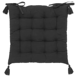Coxim WINTER LIGHT gaze cinza escuro 38x38cm